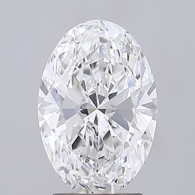 2.70 ct. oval Lab Grown Diamond front image