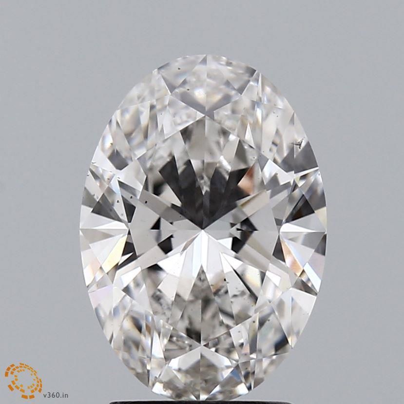 2.59 ct. oval Lab Grown Diamond front image