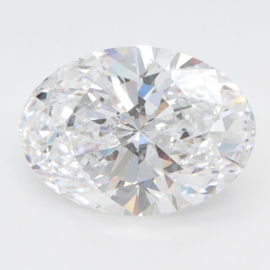 3.08 ct. oval Lab Grown Diamond front image