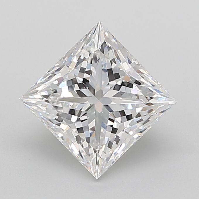 4.08 ct. princess Lab Grown Diamond front image