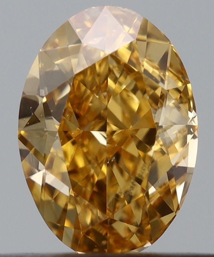 Diament 0.39 ct Fancy Vivid Yellow/SI1