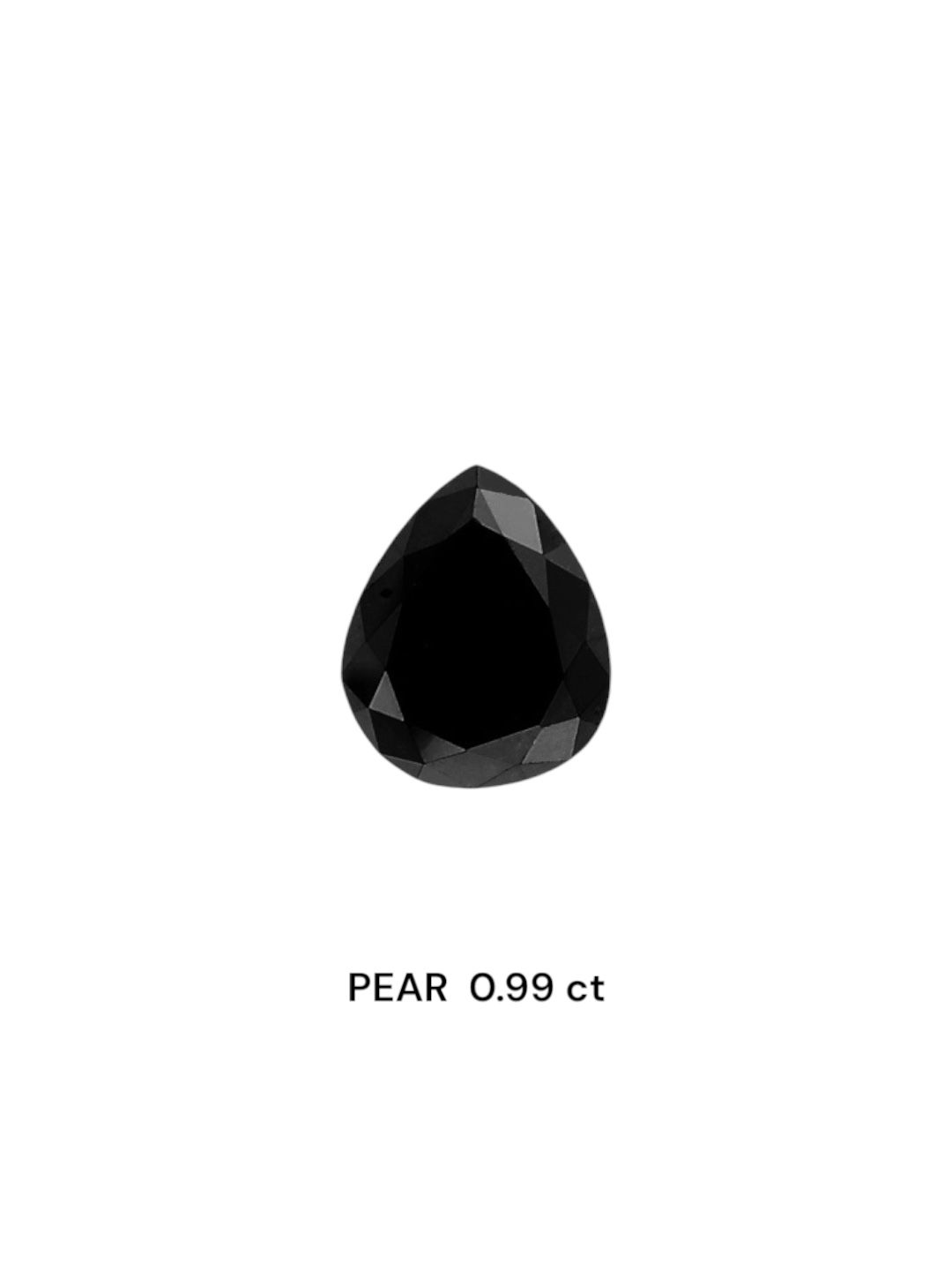 Diament 0.99 ct Fancy Black/VVS2