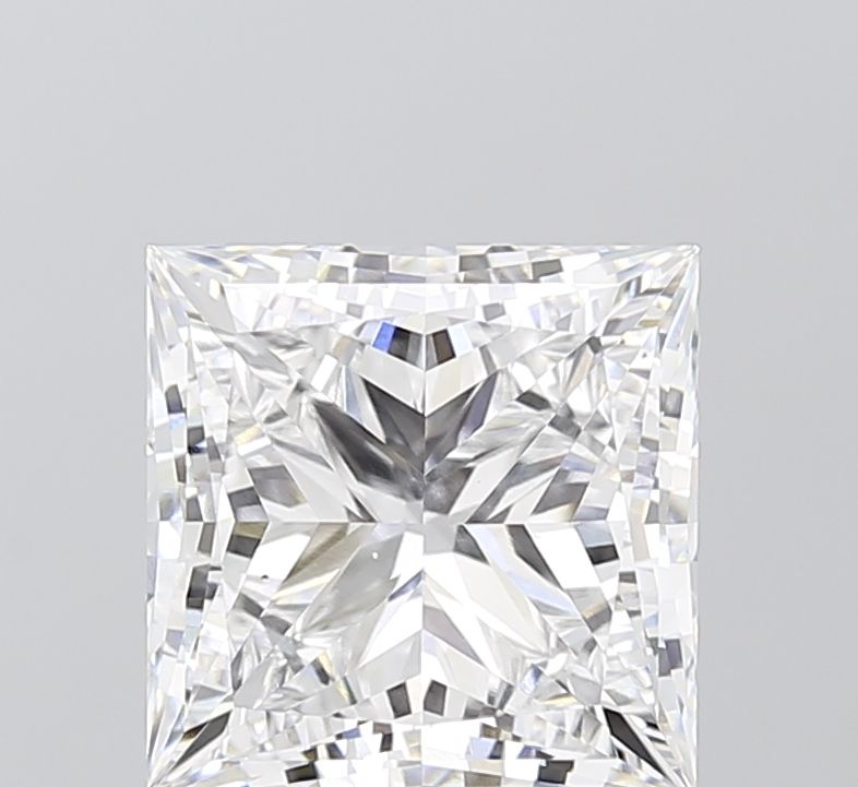 3.99 ct. princess Lab Grown Diamond front image