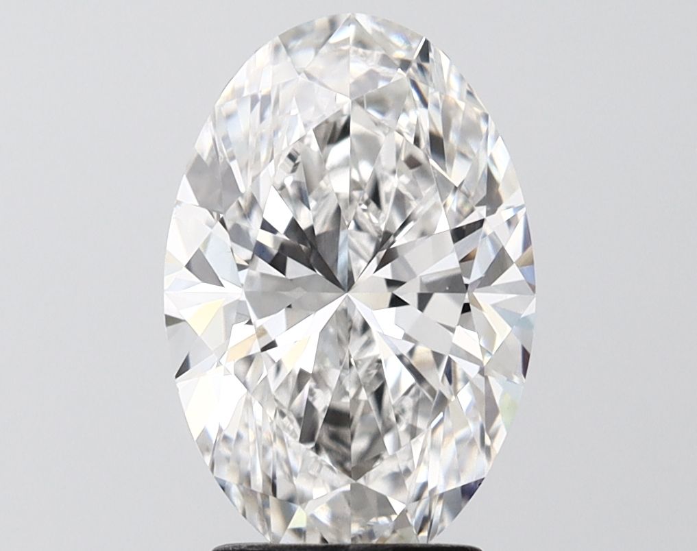 3.03 ct. oval Lab Grown Diamond front image