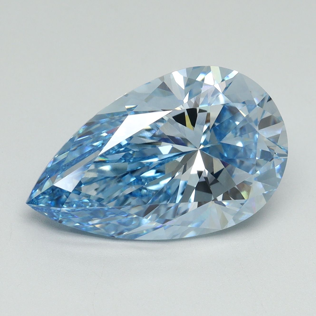 5.12 ct. pear Lab Grown Diamond front image