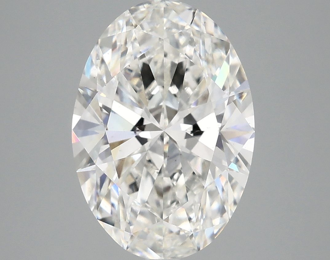3.90 ct. oval Lab Grown Diamond front image