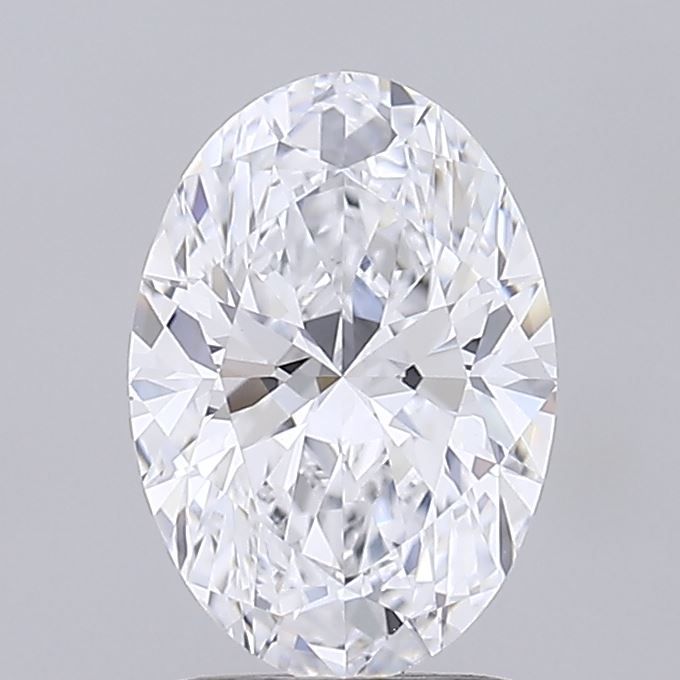 1.56 ct. oval Lab Grown Diamond front image