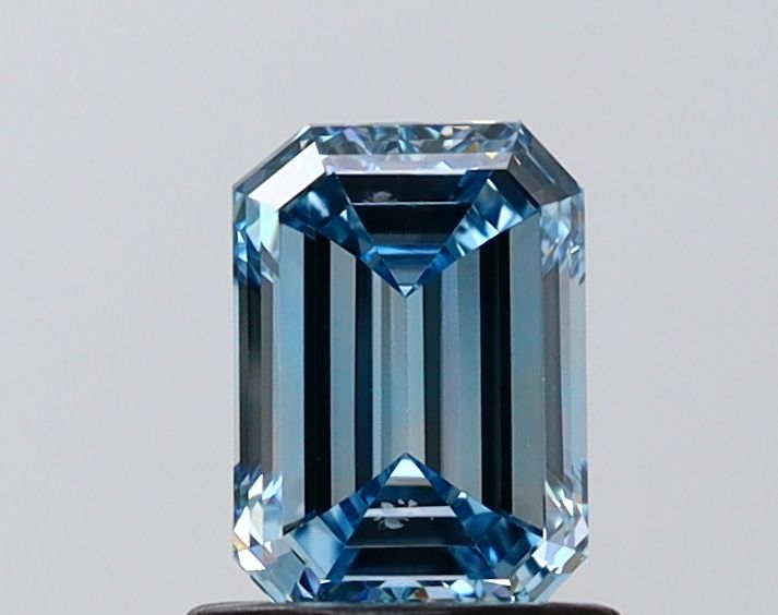 1.02 CT Fancy Vivid Blue EMERALD