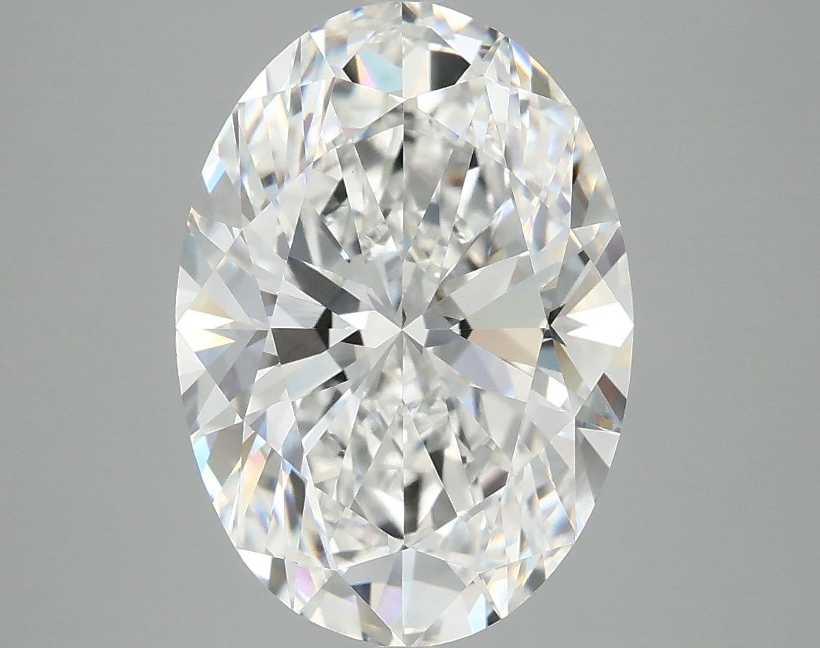 5.09 ct. oval Lab Grown Diamond front image