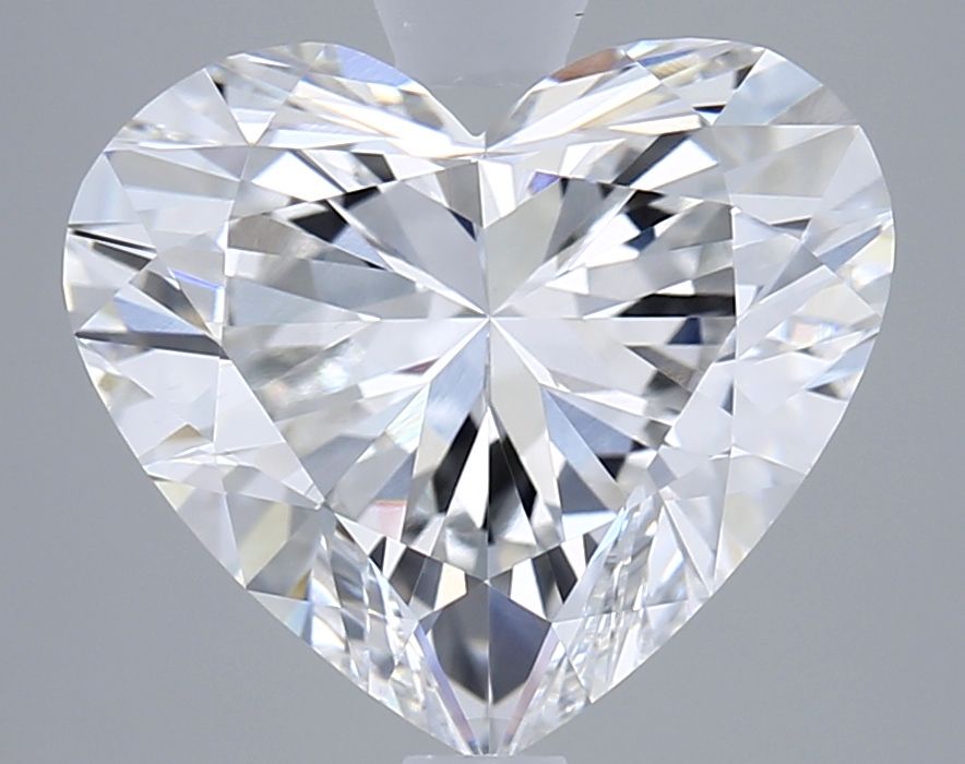 3.03 carat e VVS2 EX Cut IGI heart diamond
