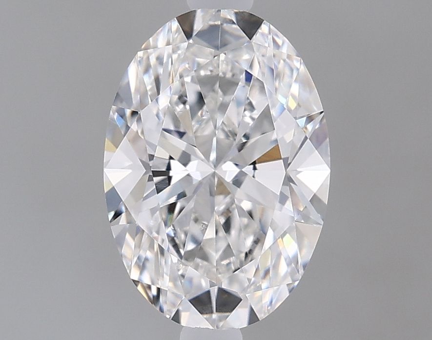 1 ct lab-grown Oval Diamond