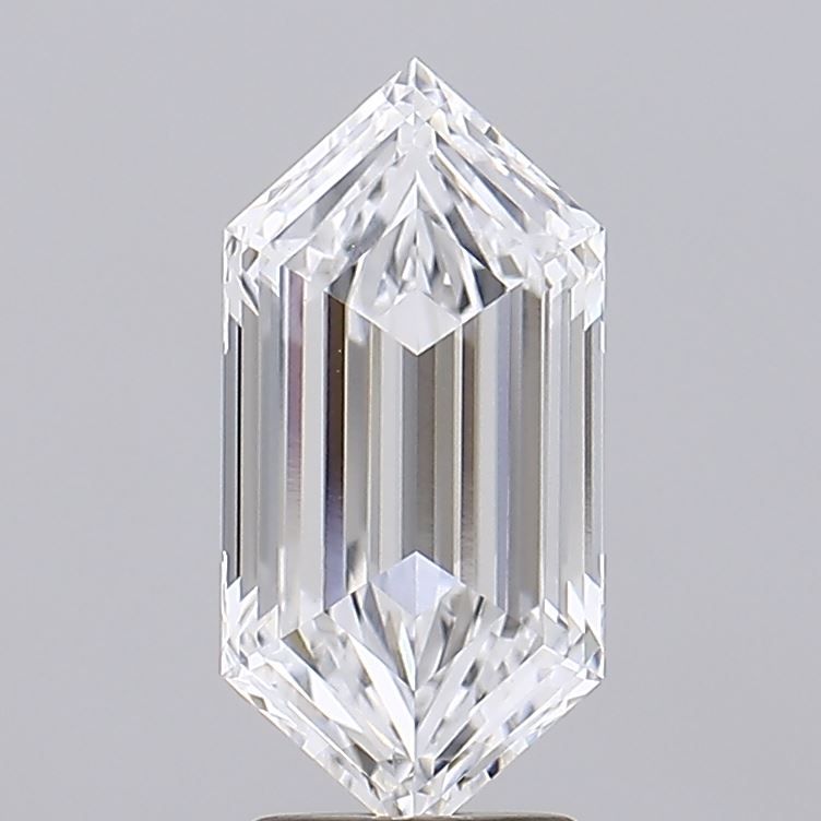 3.09 ct lab-grown Hexagonal Diamond