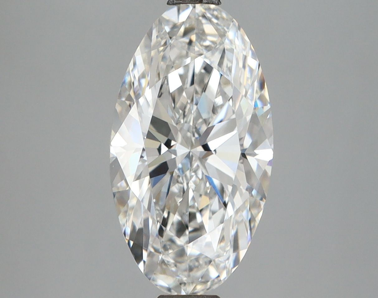 2.82 ct. oval Lab Grown Diamond front image