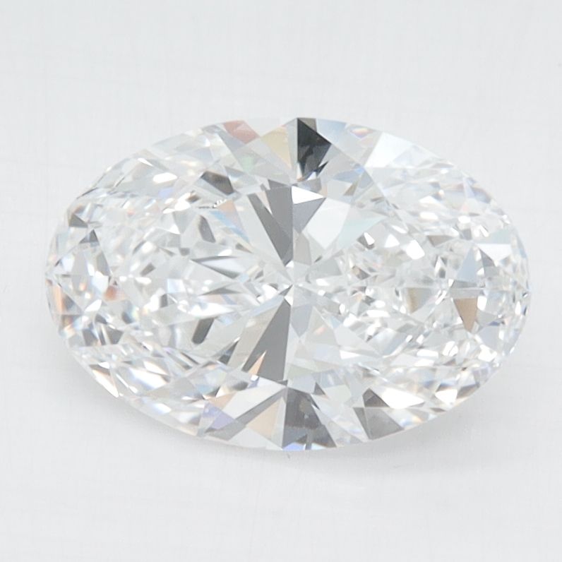 1.54 ct. oval Lab Grown Diamond front image