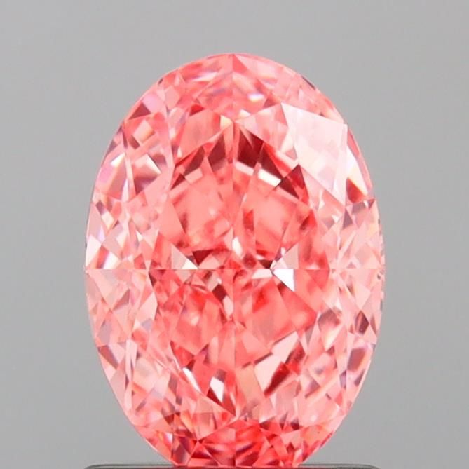 1.07 CT Fancy Vivid Pink OVAL