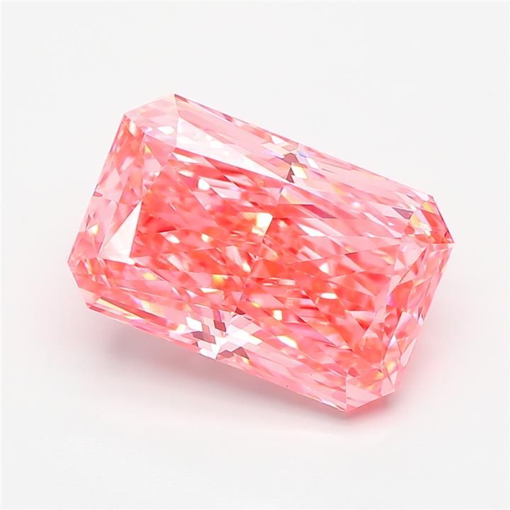 5.55 ct. radiant Lab Grown Diamond front image