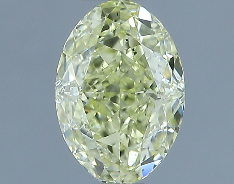 Diament 1.01 ct Fancy Light Yellow/SI1