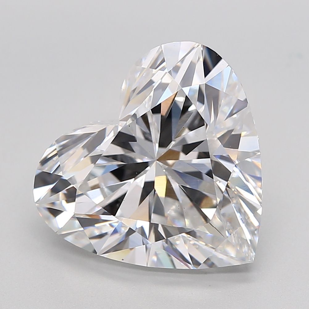 7.10 ct. heart Lab Grown Diamond front image
