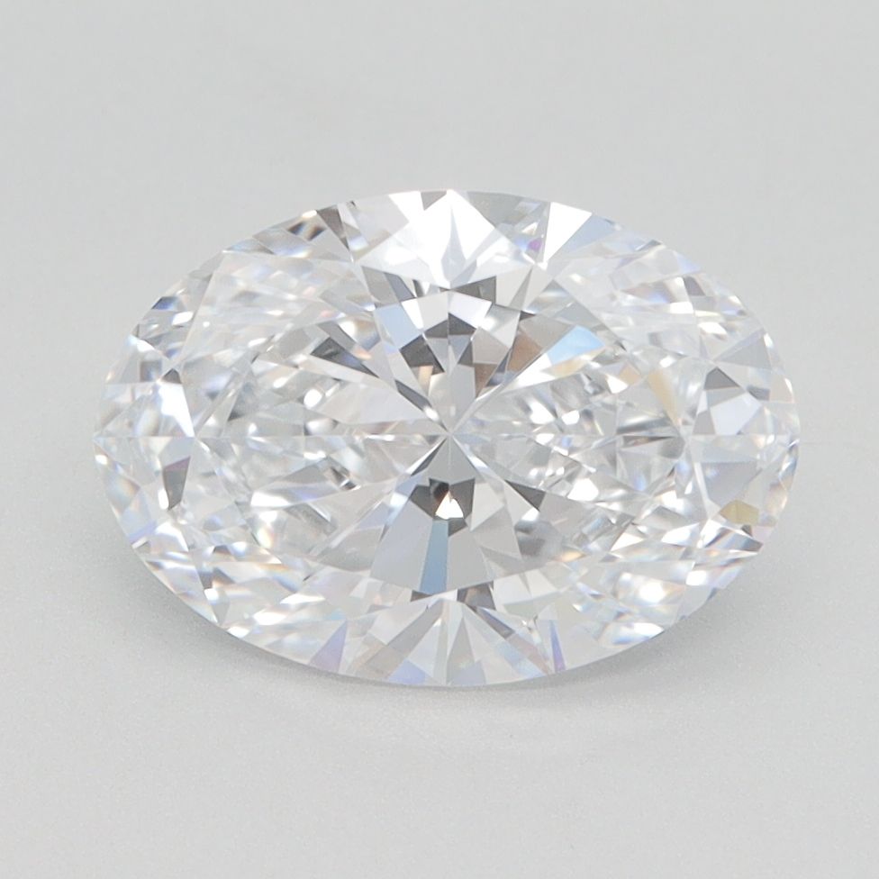 2.10 ct. oval Lab Grown Diamond front image