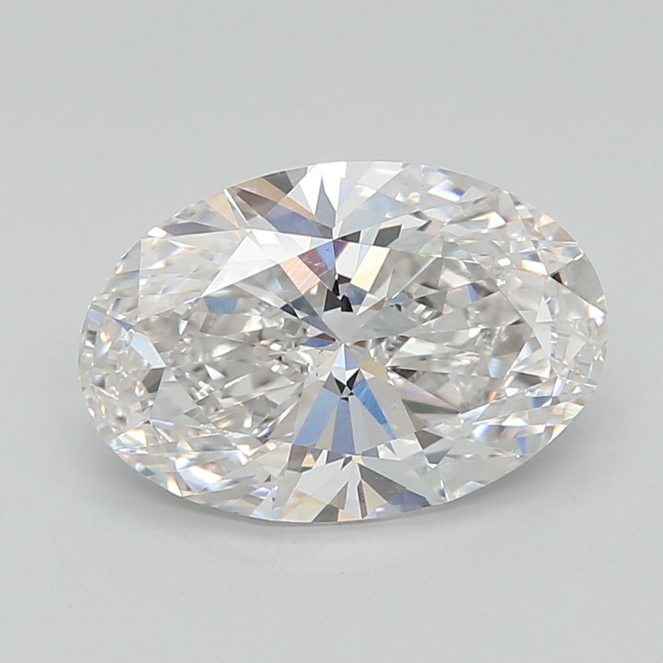 3.04 ct. oval Lab Grown Diamond front image
