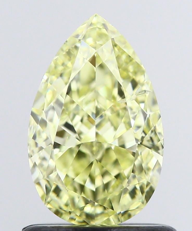 Diament 1.01 ct Fancy Light Yellow/SI1
