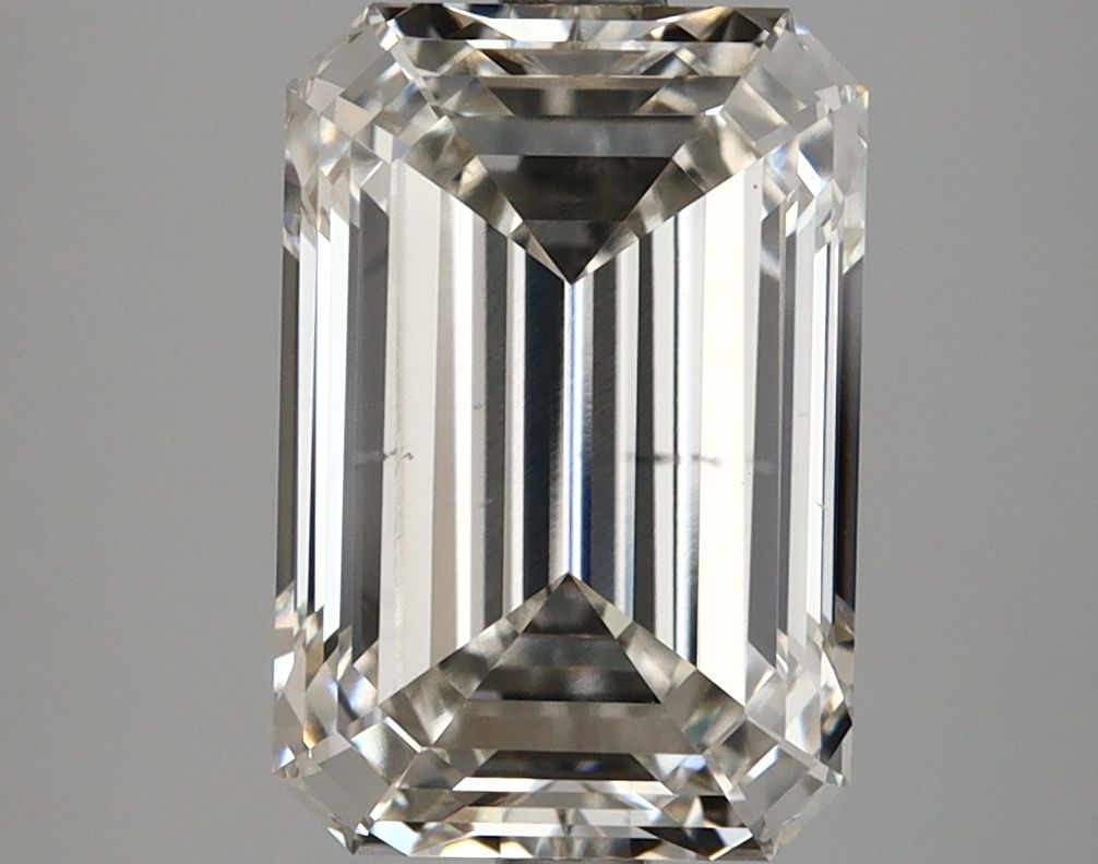 3.86 ct. emerald Lab Grown Diamond front image