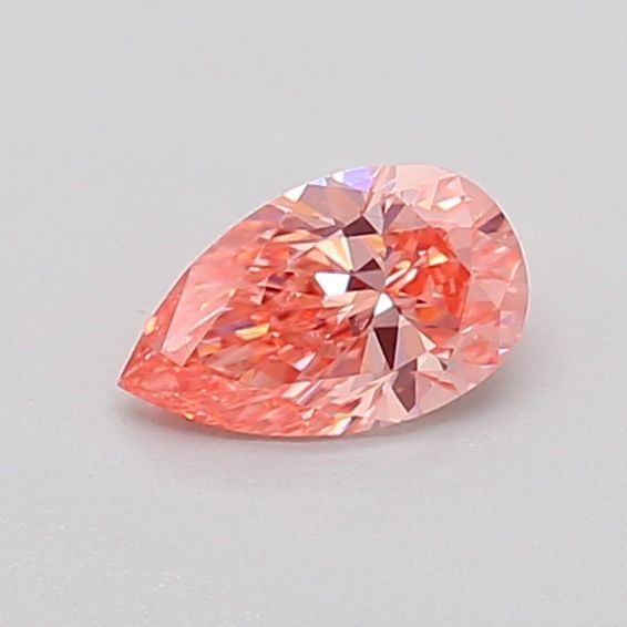 0.37 CT Fancy Vivid Pink PEAR