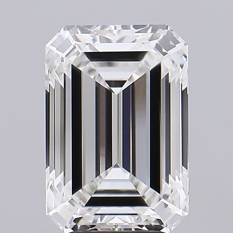 5.02 ct. emerald Lab Grown Diamond front image