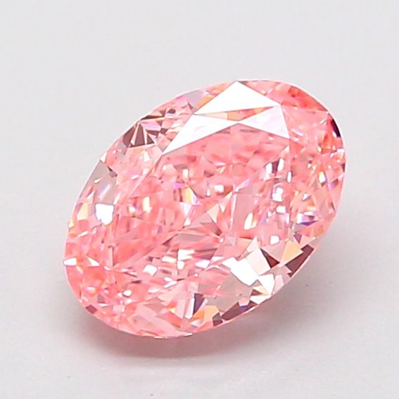 1.1 CT Fancy Vivid Pink OVAL