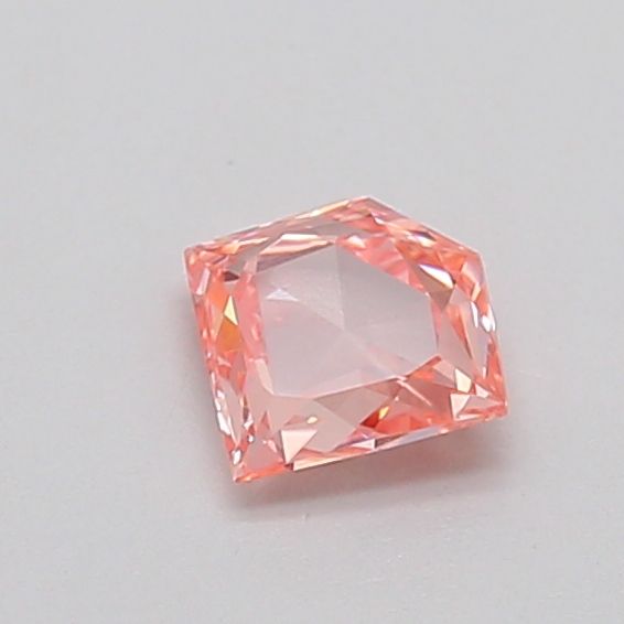 0.34 CT Fancy Intense Pink PENTAGONAL