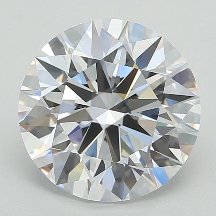Diamant Rond 3.42 ct - Couleur D - Pureté VVS1