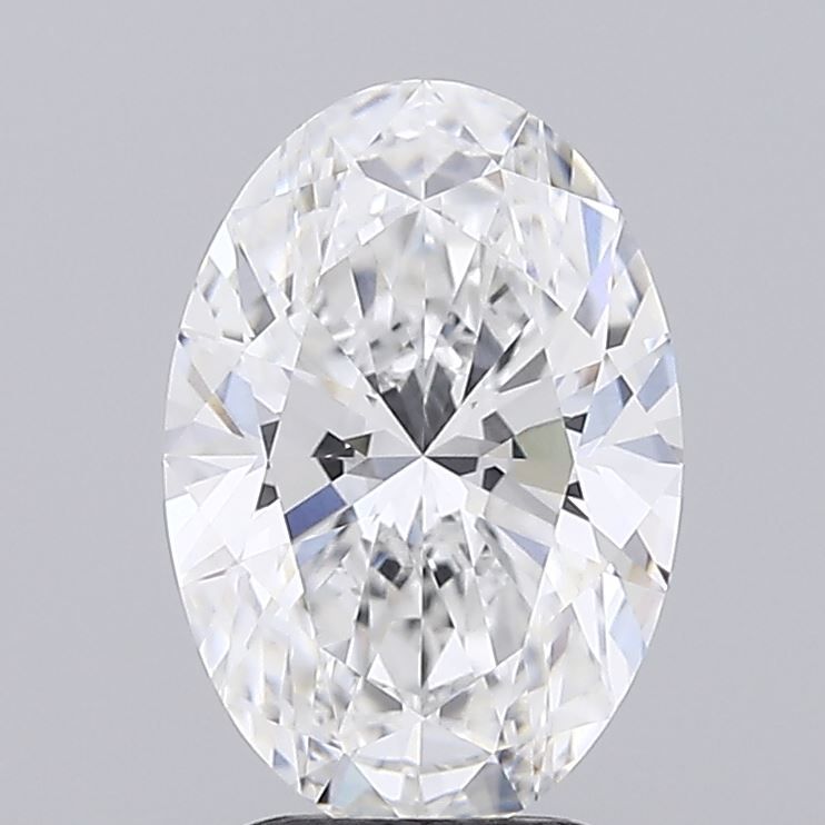 2.01 ct. oval Lab Grown Diamond front image