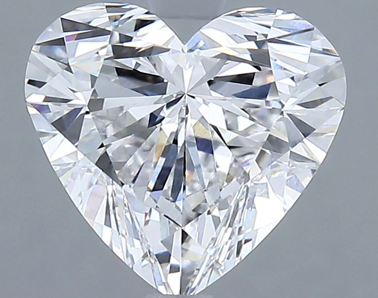 2.58 ct. heart Lab Grown Diamond front image