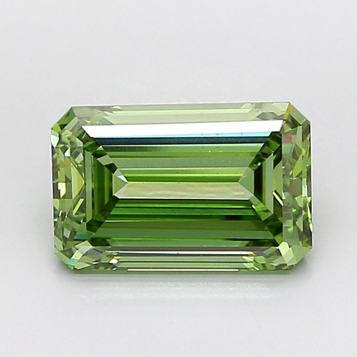 4.02 ct. emerald Lab Grown Diamond front image