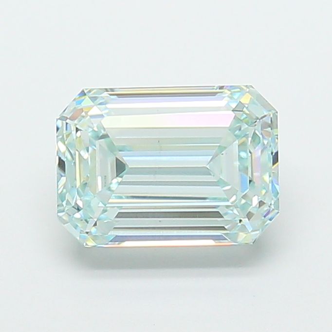3.01 ct. emerald Lab Grown Diamond front image