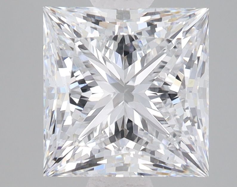 2.75 ct. princess Lab Grown Diamond front image