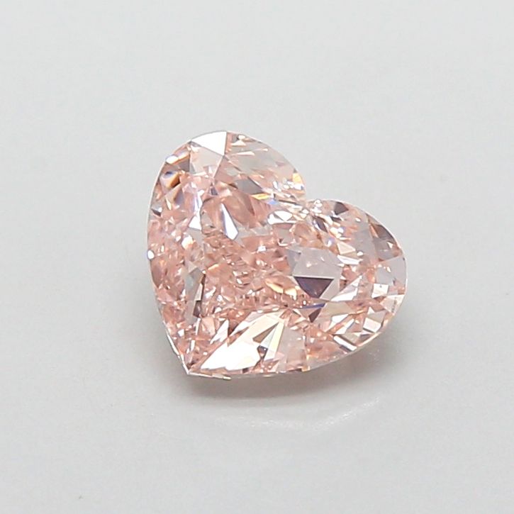 1.0 CT Fancy Intense Pink HEART