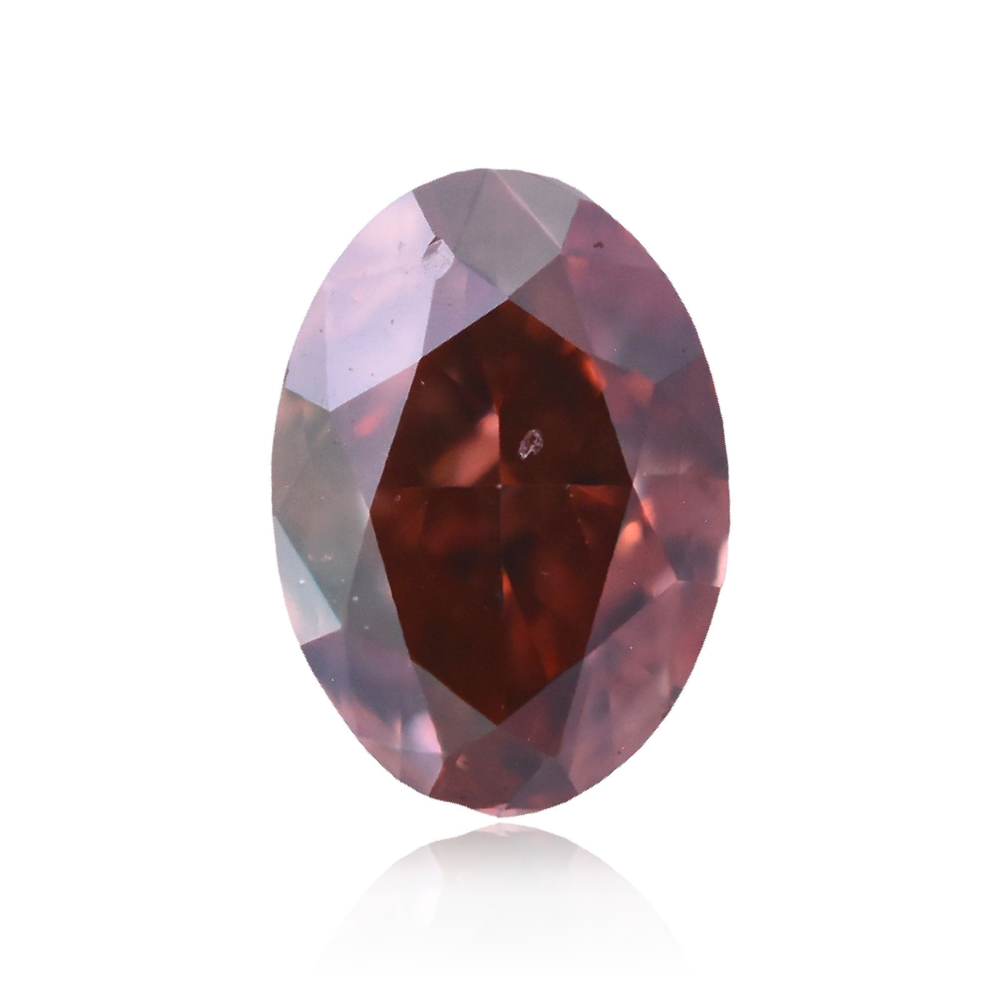 Diament 0.2 ct Fancy Deep Orangey Pink/VS2