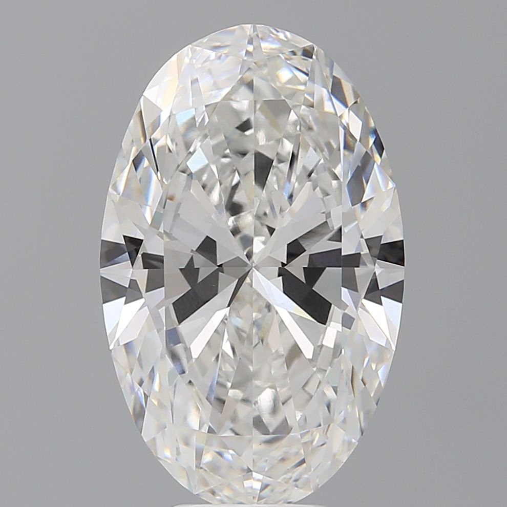 6.93 ct. oval Lab Grown Diamond front image