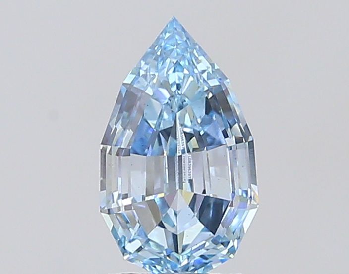 1.14 CT Fancy Vivid Blue PEAR