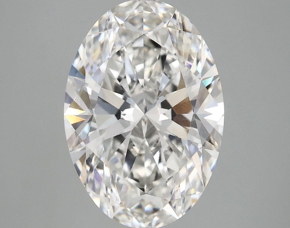 4.58 ct. oval Lab Grown Diamond front image
