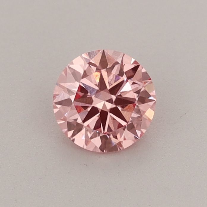 0.41 CT Fancy Vivid Pink ROUND