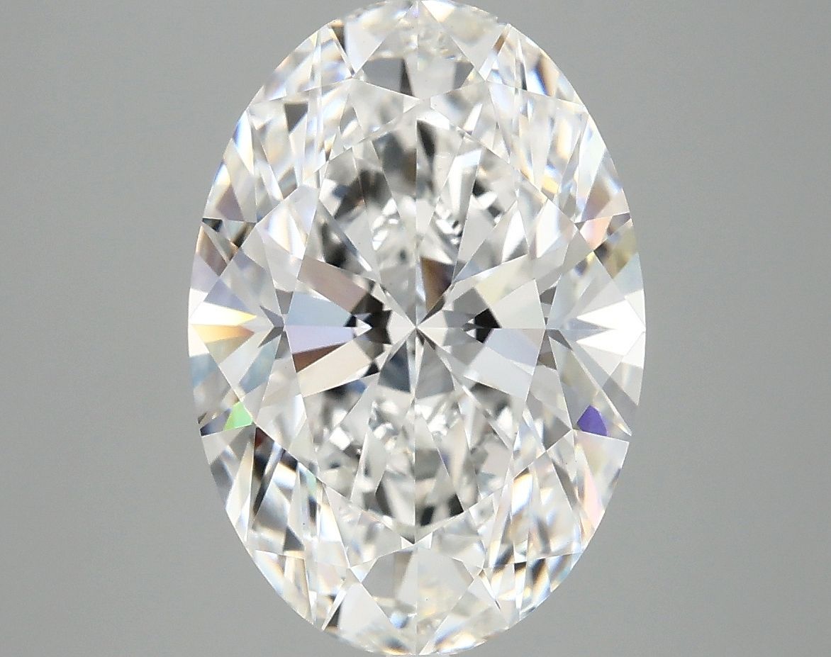 5.10 ct. oval Lab Grown Diamond front image