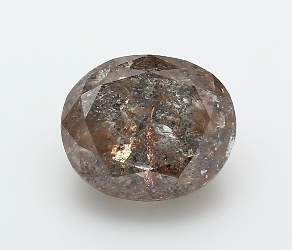 Diament 5.06 ct Fancy Gray/I3