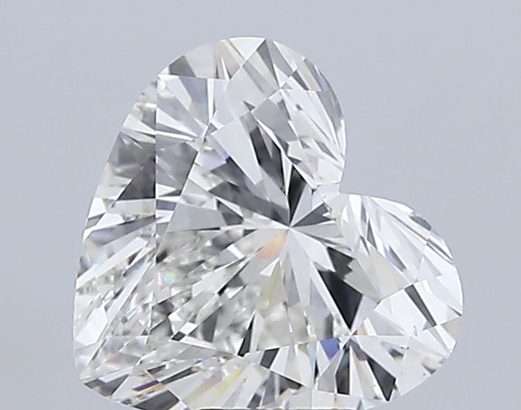 5.94 ct. heart Lab Grown Diamond front image