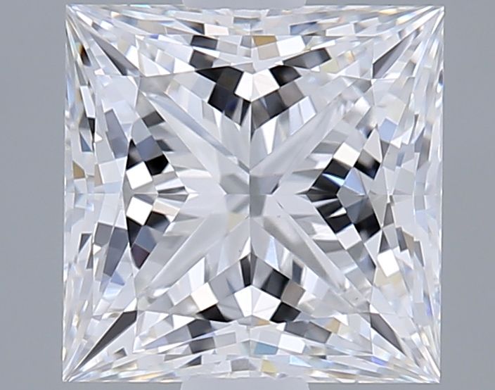 1.55 ct lab-grown Princess Diamond