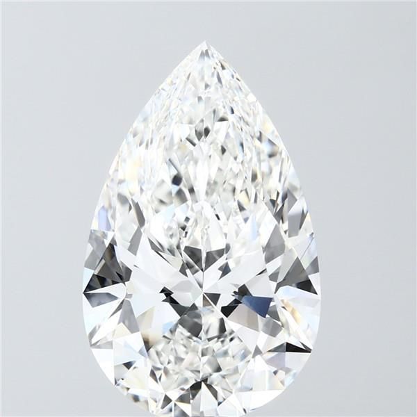 7.08 ct. pear Lab Grown Diamond front image