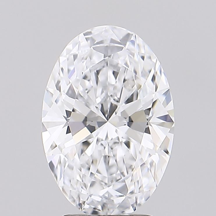 2.07 ct. oval Lab Grown Diamond front image