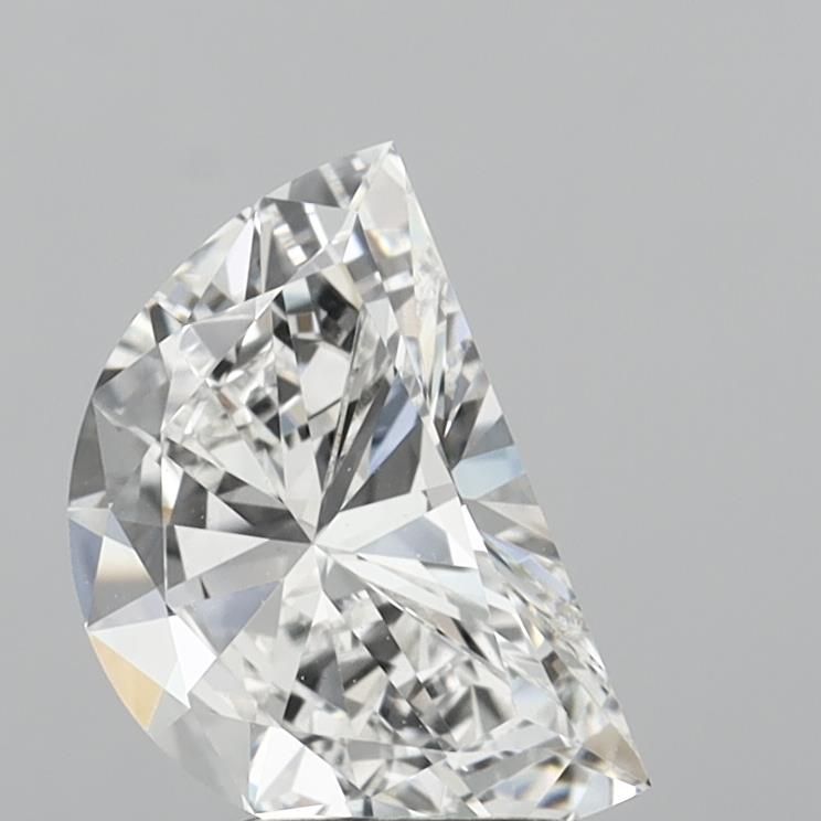 2.04 ct lab-grown Half moon Diamond