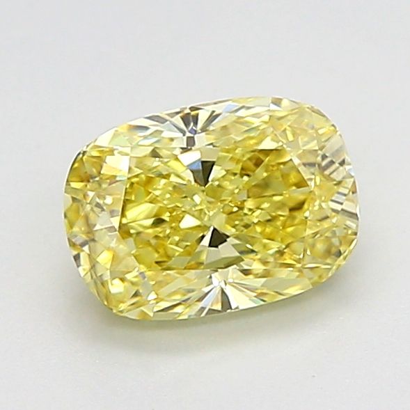 1.01 CT Fancy Intense Yellow CUSHION MODIFIED